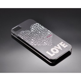 Borderless Love Bling Swarovski Crystal Phone Cases - Couple Set