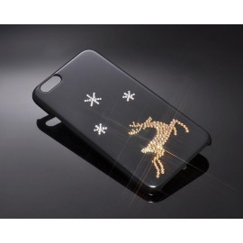 Xmas Deer Bling Swarovski Crystal Phone Cases