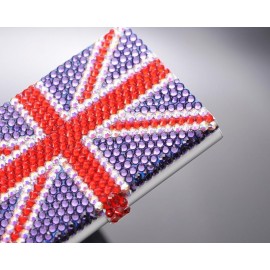 United Kingdom Bling Swarovski Crystal Card Case